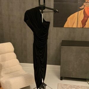 Alexander Wang Black Asymmetrical dress - 6